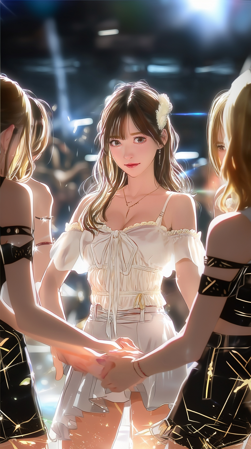 u1148695947_a_female_producer_in_a_white_outfit_standing_at_t_d27edaf9-24d4-45c6-87e1-77eabb1e7703_3.png