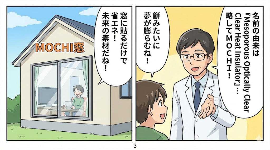 マンガ_窓革命！　光は通して熱はシャットアウト！？　新発想の断熱材「MOCHI」誕生03.jpg