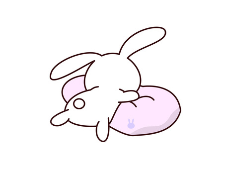 うさぎ休む.jpeg
