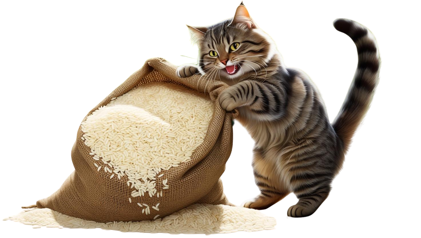 141_大きな米袋をこぼす、米友達ネコ.png
