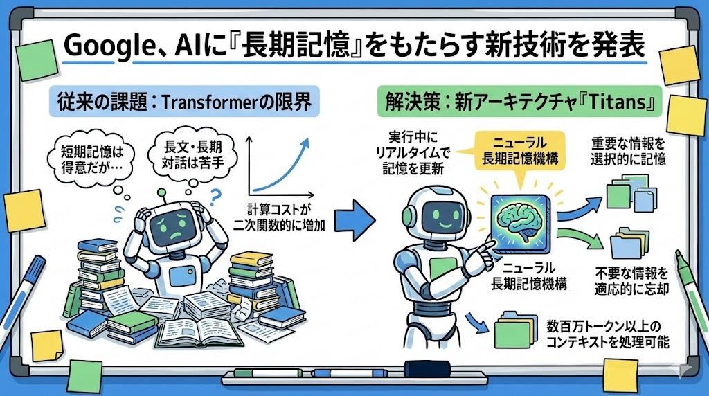いつまでも根に持つAIが誕生か！？　AIはいつまでも忘れない長期記憶を持とうとしている01.jpg