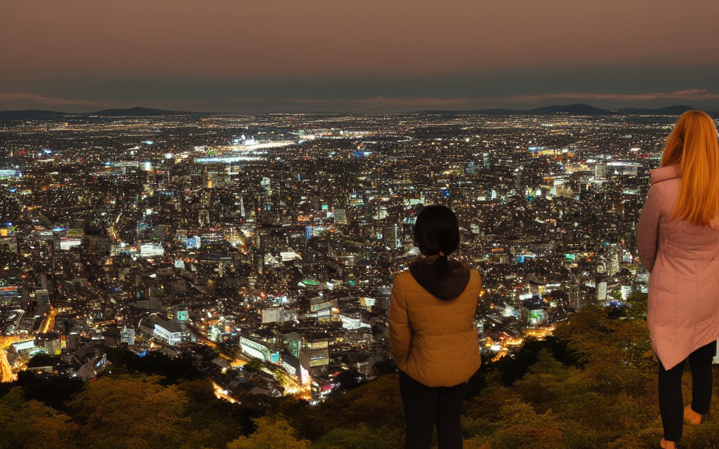 1728532458_A_woman_looking_down_from_a_slightly_elevated_vantage_point_at_the_night_view_of_Goryokaku_and_the_city_of_Hokkaido__Photo_.png