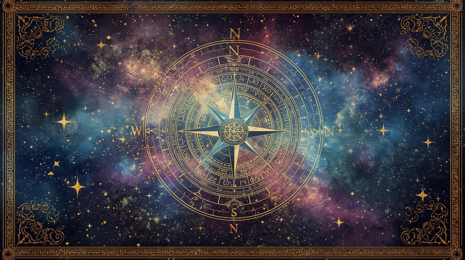 西洋占星術, ホロスコープ, 星, きらめき, 羅針盤.jpg