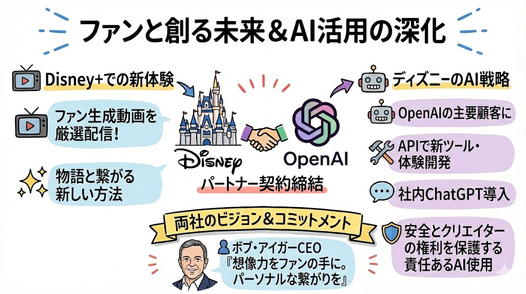 ディズニーがOpenAIと連携でリアルタイムマルチストーリーシネマも夢ではなくなるかも！？02.jpg