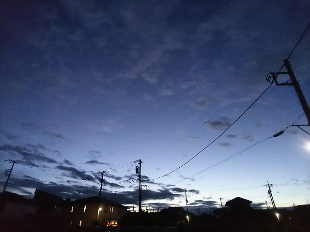 台風が過ぎた後の夕空.jpg