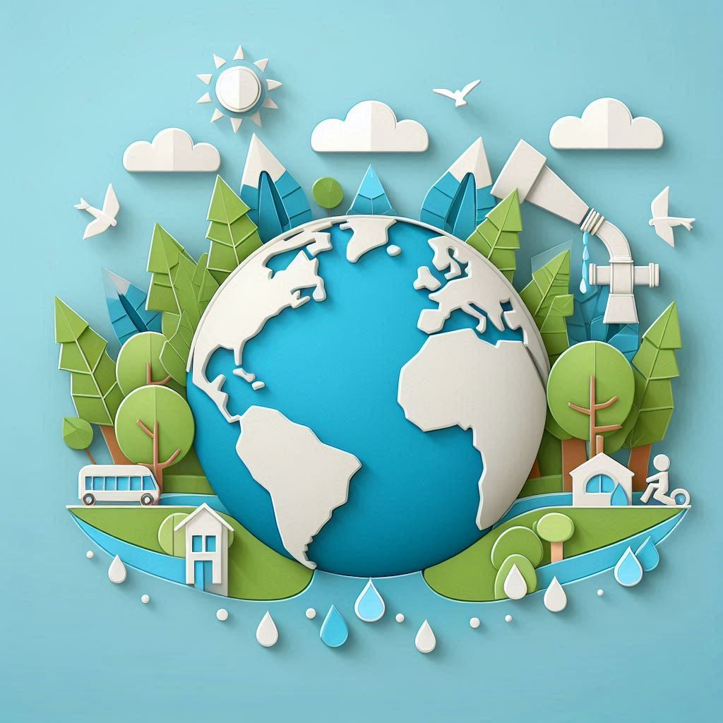 ペーパークラフト調で世界水の日をイメージしたイラスト。文字は含まない (2).png