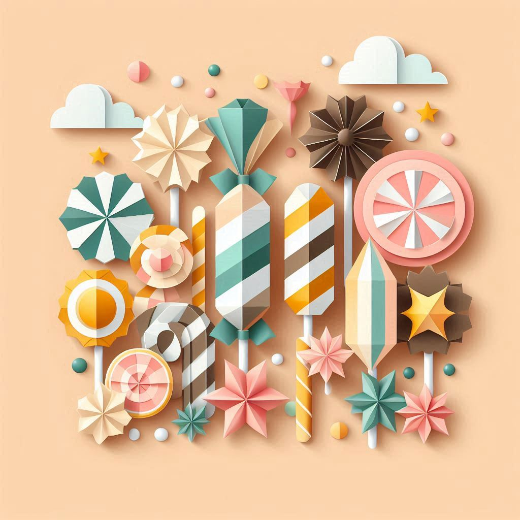 駄菓子のイラスト ペーパークラフト調 (3).png