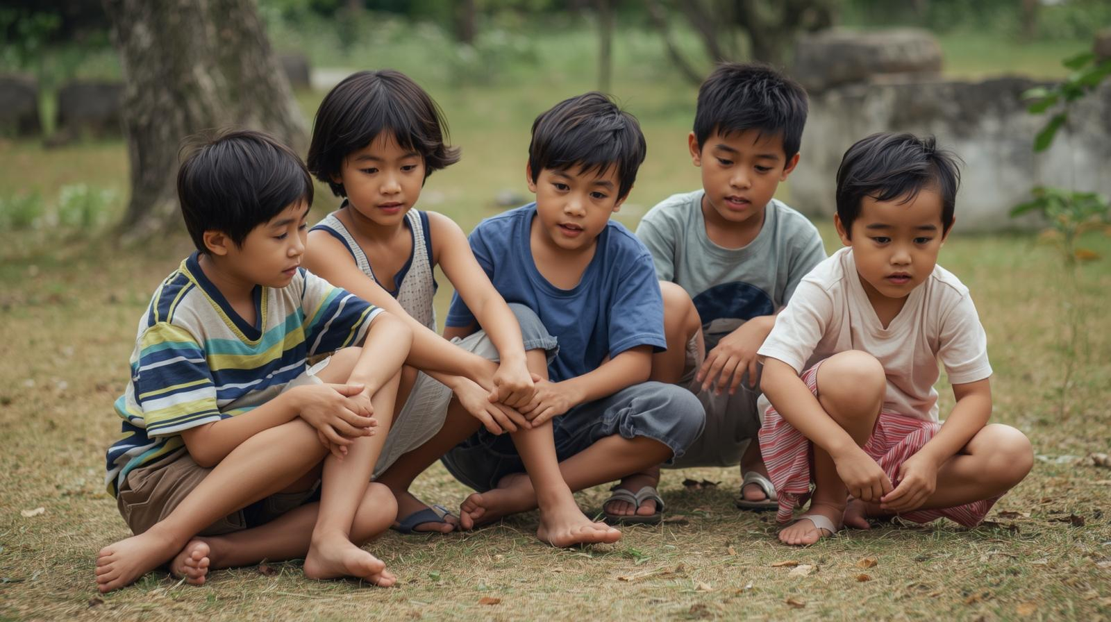 ５人の日本人の子供（①男②男③男④男⑤女）.jpg