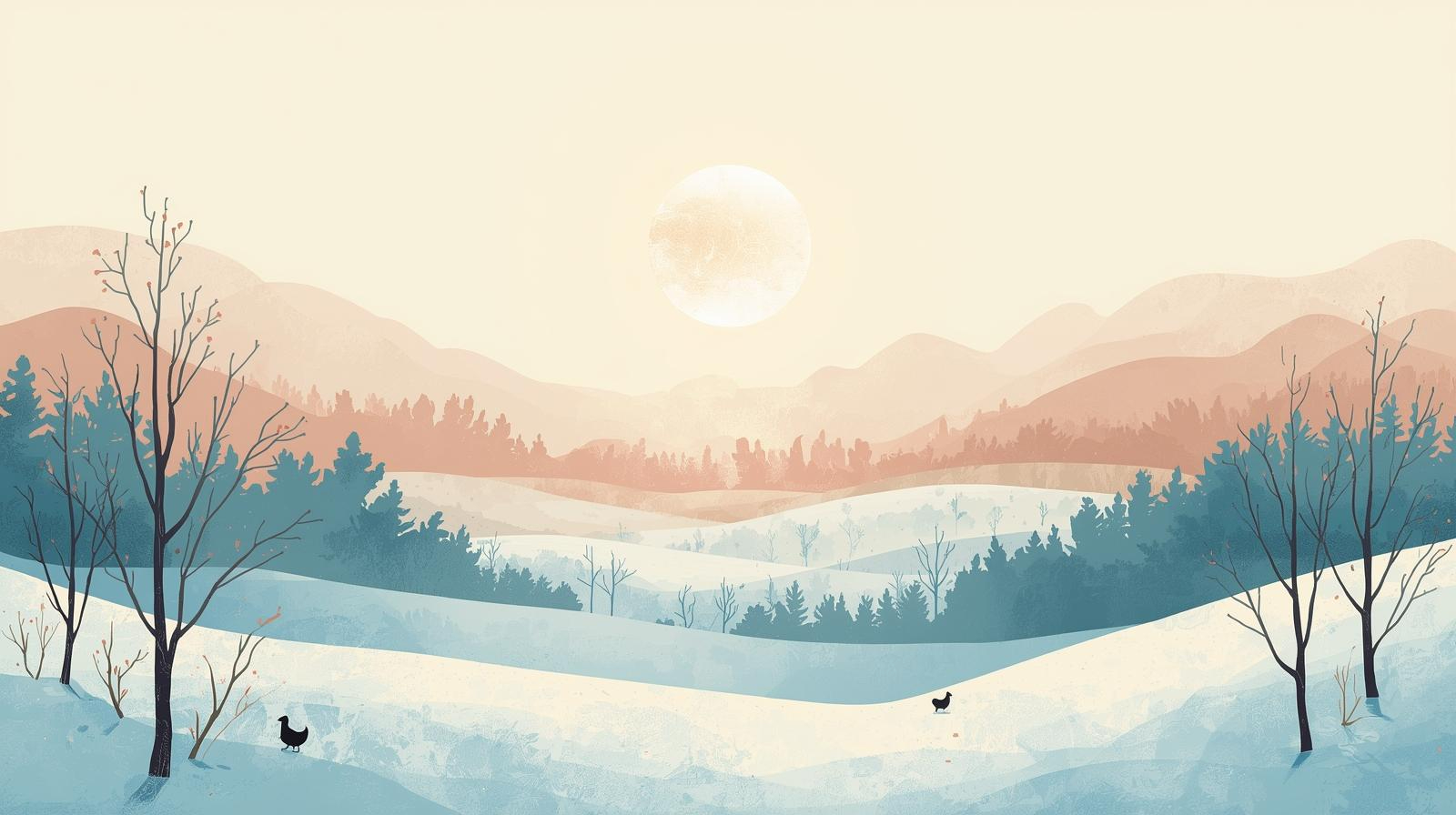 二十四節気　小寒　季節　光　風景　景色　イラスト風_20260105_004753_0000.jpg