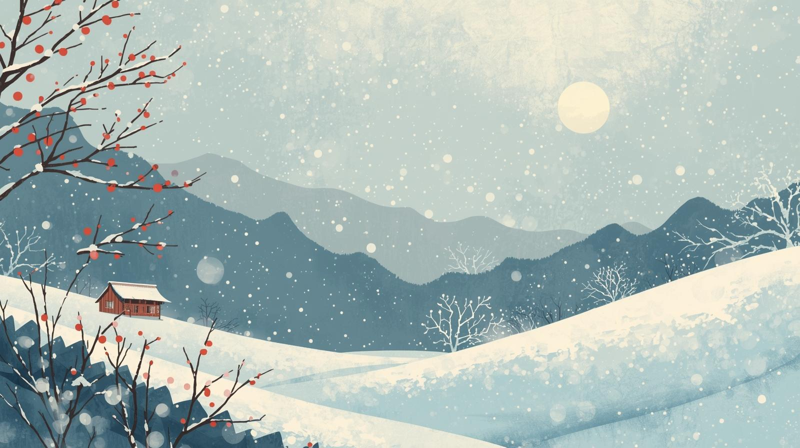 二十四節気　冬至　季節　光　新年　日本　風景　太陽　イラスト風_20251221_003034_0000.jpg