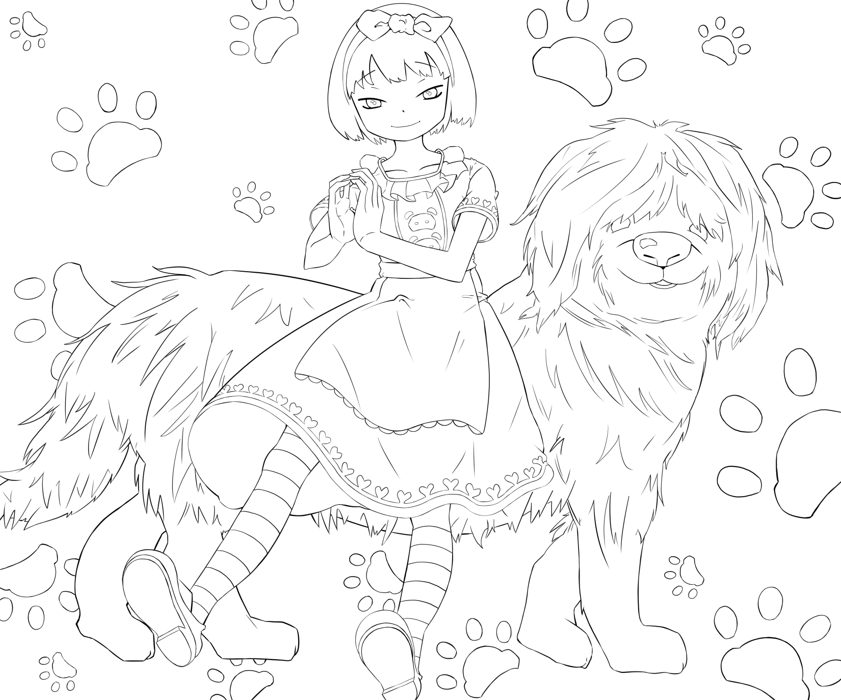 女の子と犬　ココナラ.jpg