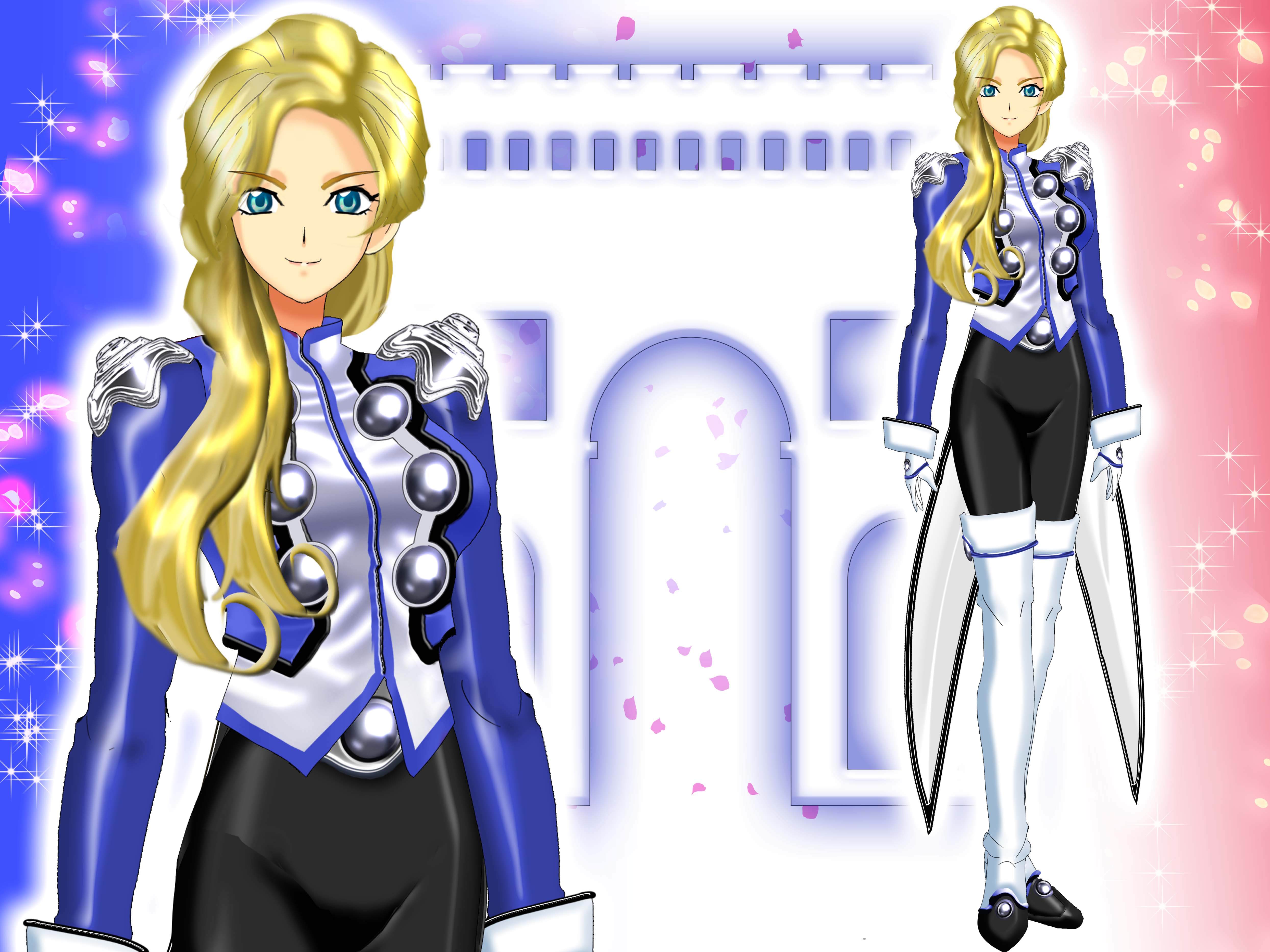 グリシーヌ完成版！！♥初代サクラ大戦発売記念日♥直間莉世様感謝♥｜ルナ・ルーン｜coconalaブログ