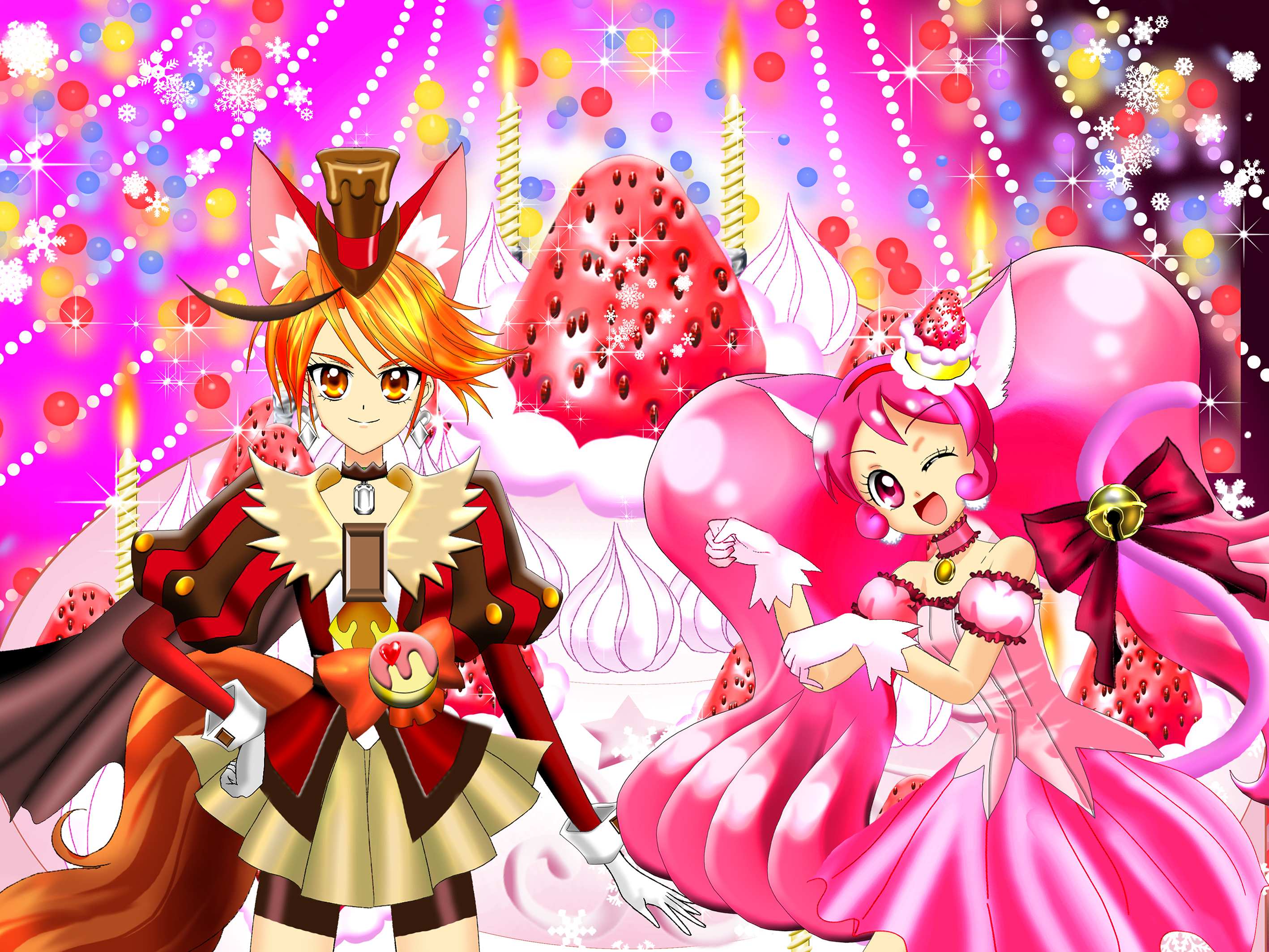 デリシャスなプリキュアパーティ 祝誕キュアホイップ 本名陽子さん ルナ ルーン Coconalaブログ