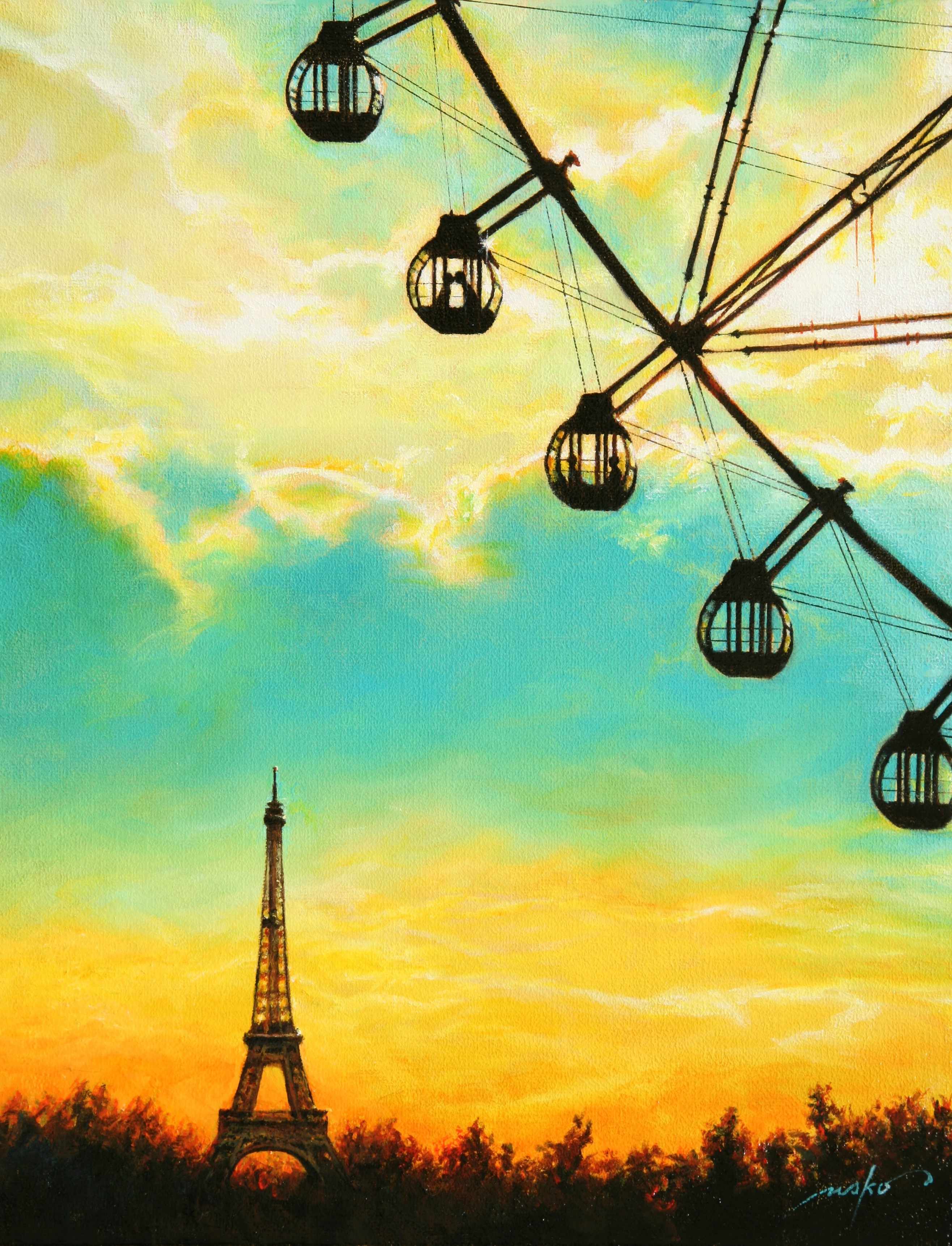 39 夕暮れの観覧車.JPG