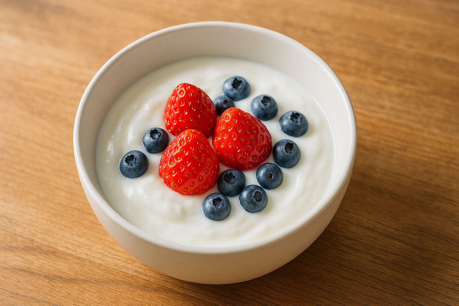 白い器にヨーグルトと少量のいちご・ブルー.png