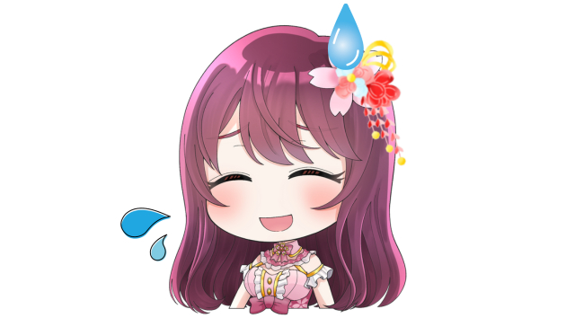 チビひなお正月汗.png