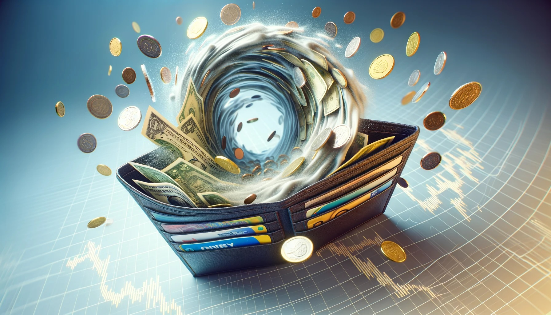 DALL·E 2024-02-25 12.18.48 - Create a 3D computer graphics image in a 16_9 aspect ratio that visually represents the concept of money decreasing. The scene should depict a wallet のコピー.jpg