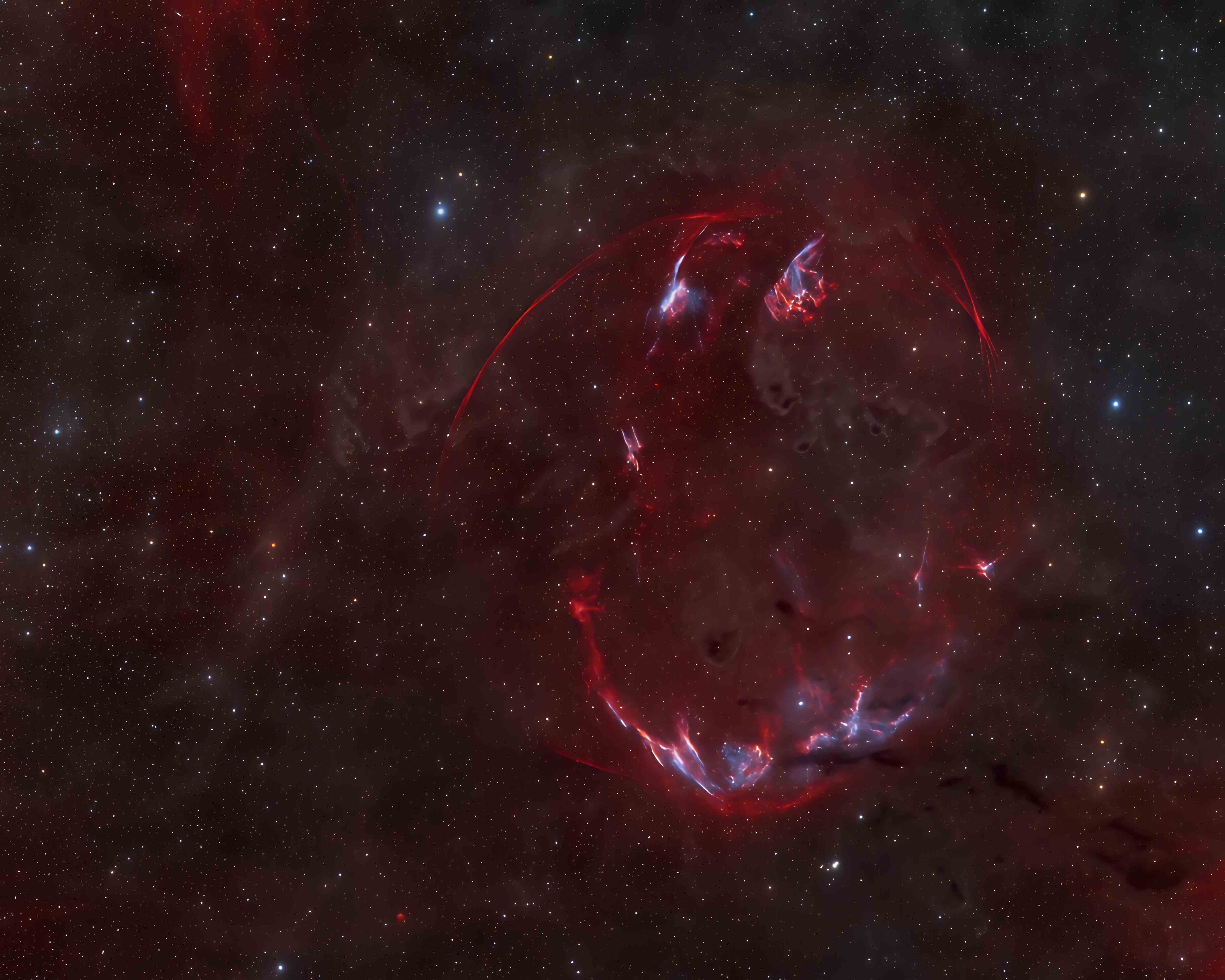SNR G156.2+5.7, a Faint Supernova Remnant in Auriga © Bray Falls  - Astronomy Photographer of the Year 2024 Stars and Nebulae_moreDetail_x4_4800x3840_2pass_moreDetail.jpeg