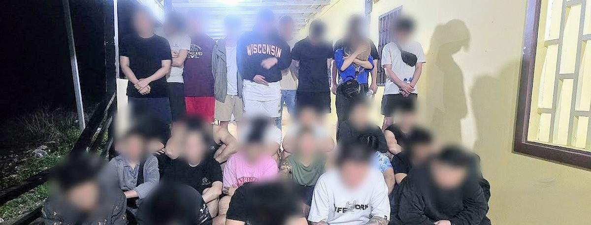 91近日，在柬埔寨，韩国政府打击跨国犯罪联合工作组抓获韩籍犯罪嫌疑人 - コピー.jpg