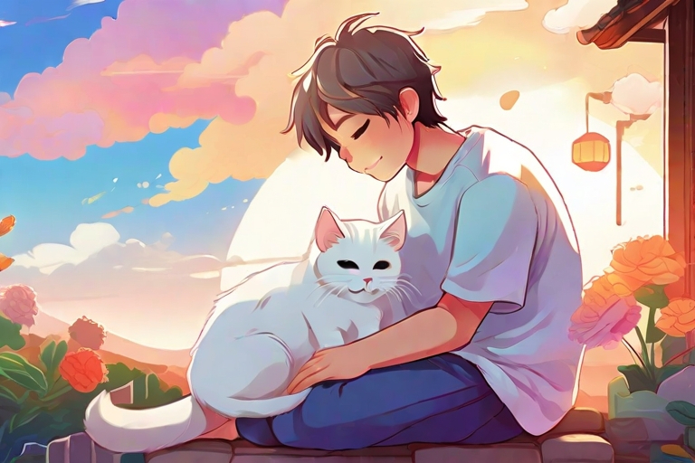 Leonardo_Diffusion_XL_a_cat_and_a_boy_sleep_together_cartoon_c_1.jpg