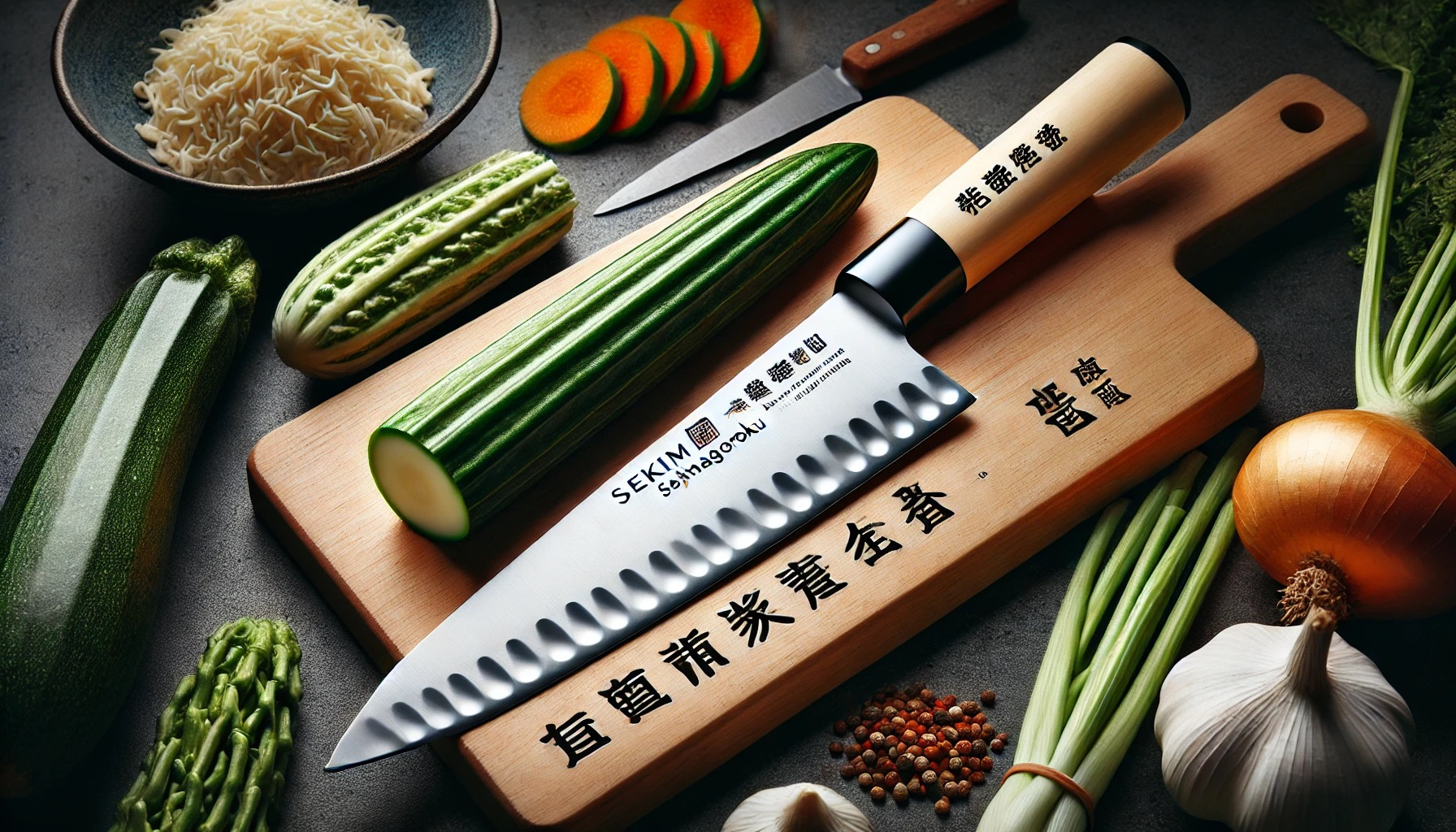 DALL·E 2024-06-25 21.43.03 - A Japanese vegetable knife from the brand Sekimagoroku, featuring a rectangular blade and a comfortable handle, perfect for chopping and slicing veget.jpeg