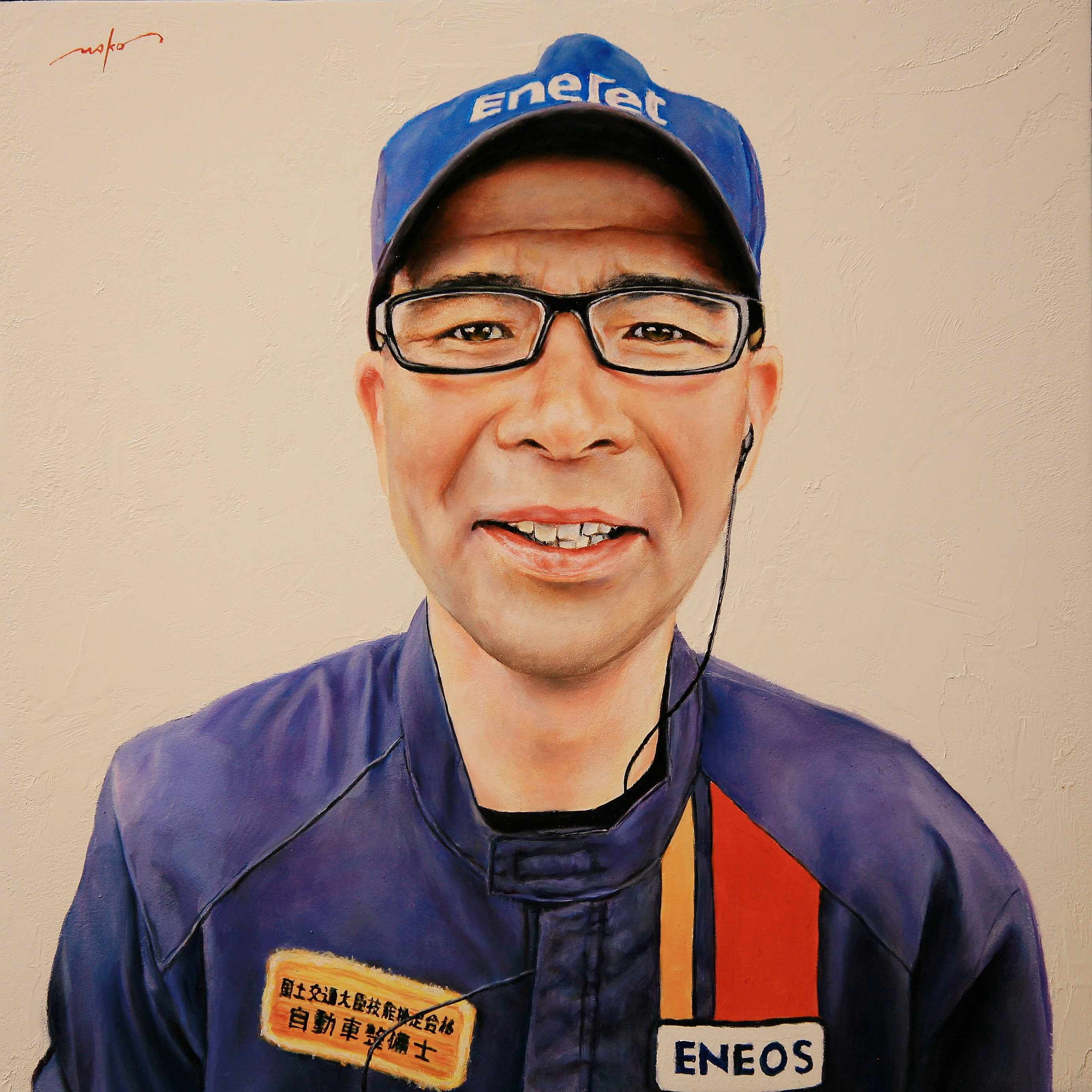 iENEOS阿部店長.JPG