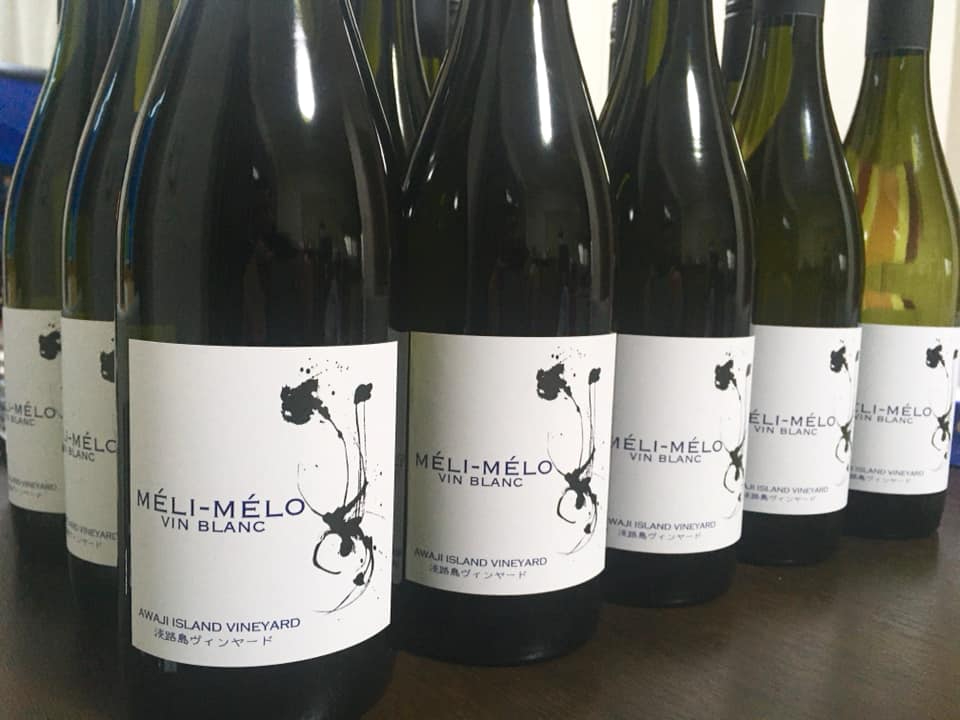 ワインのエチケットデザイン（筆文字部分）書かせていただきました