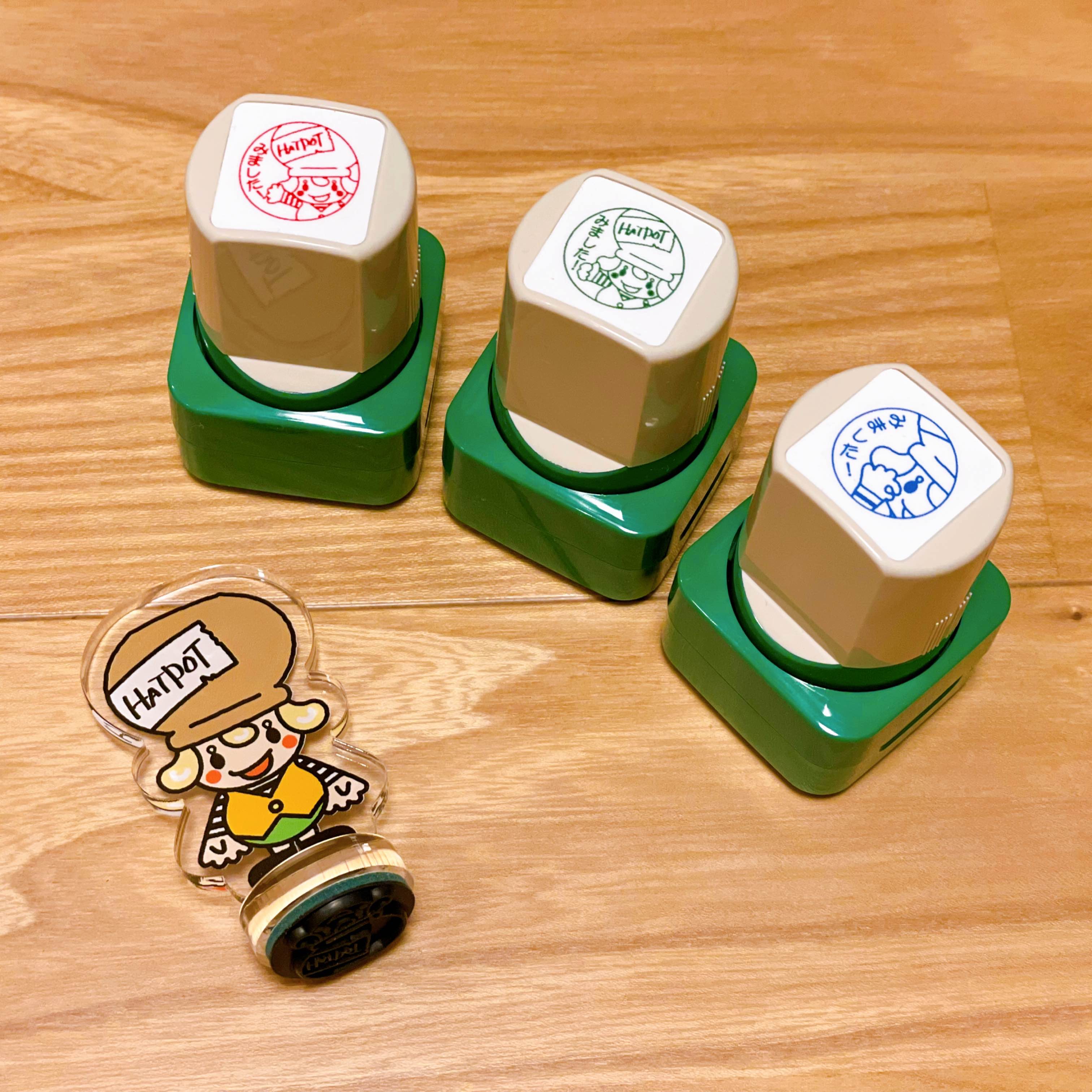 お客様のオリジナルキャラクターをスタンプに…