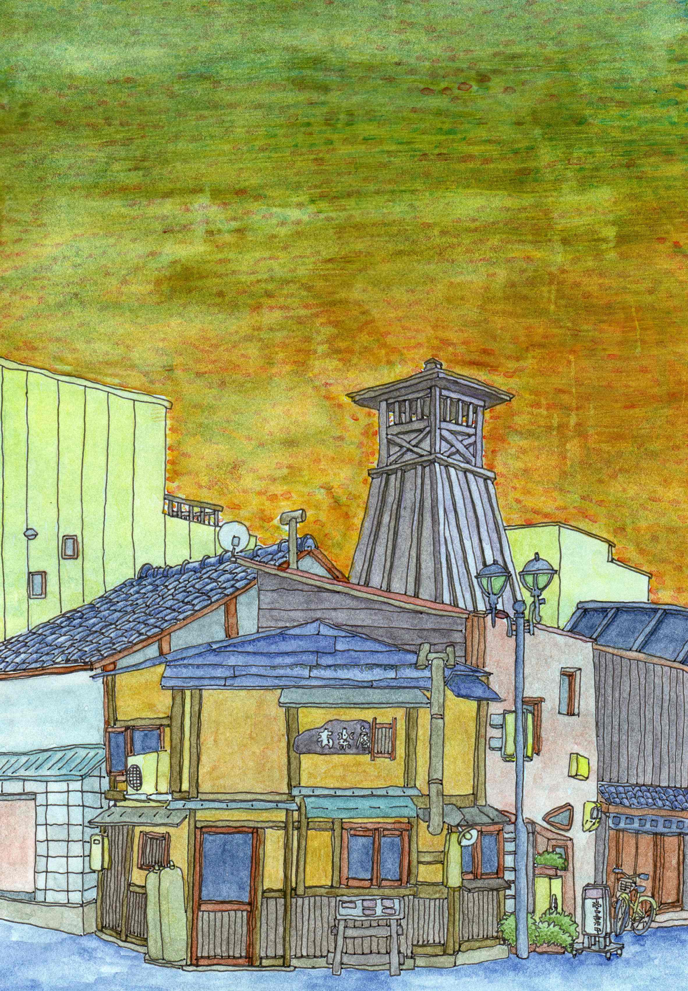 飛騨高山の火の見櫓.jpg