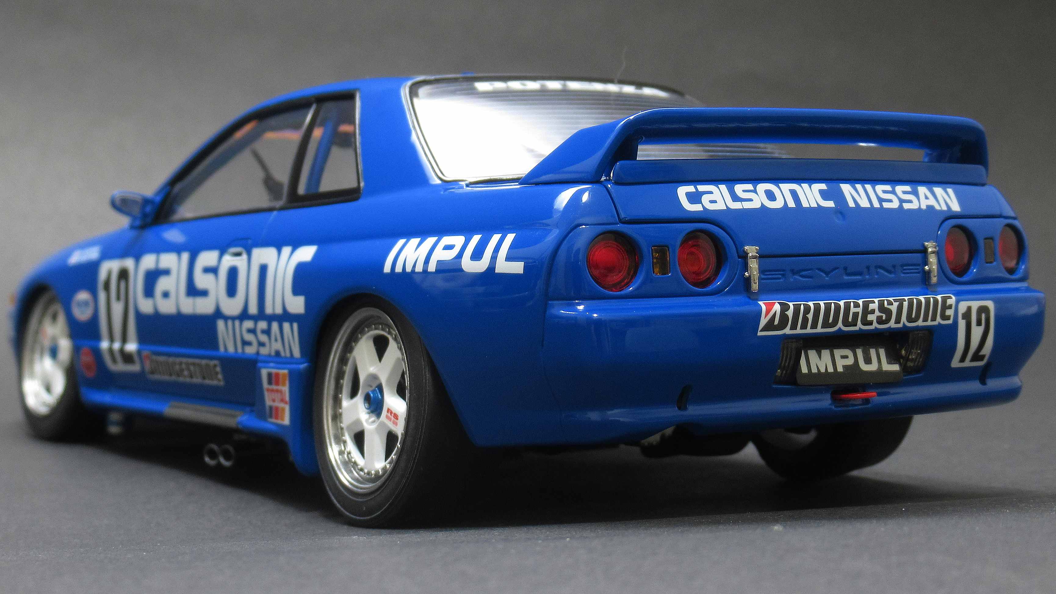プラモデル製作 ハセガワ 1/24 カルソニック・スカイライン製作