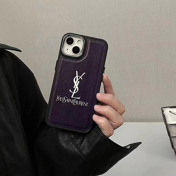 iPhone 14 カバー ysl 男女兼用 綺麗ケースアイホン14 proysl 電気メッキ レザー 大人気 売れ筋 ブランド字母プリント