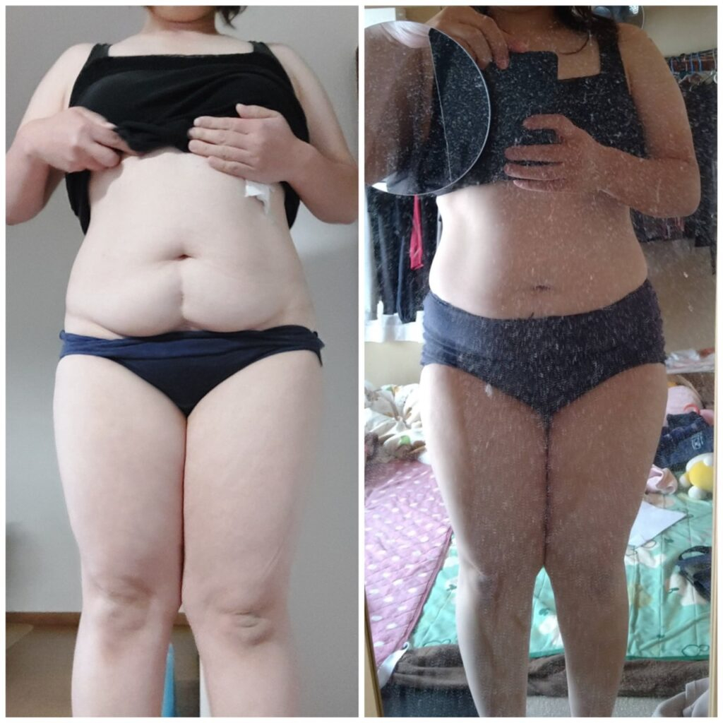 ダイエット失敗を繰り返してきたYさんが1ヵ月で-6.1kgの