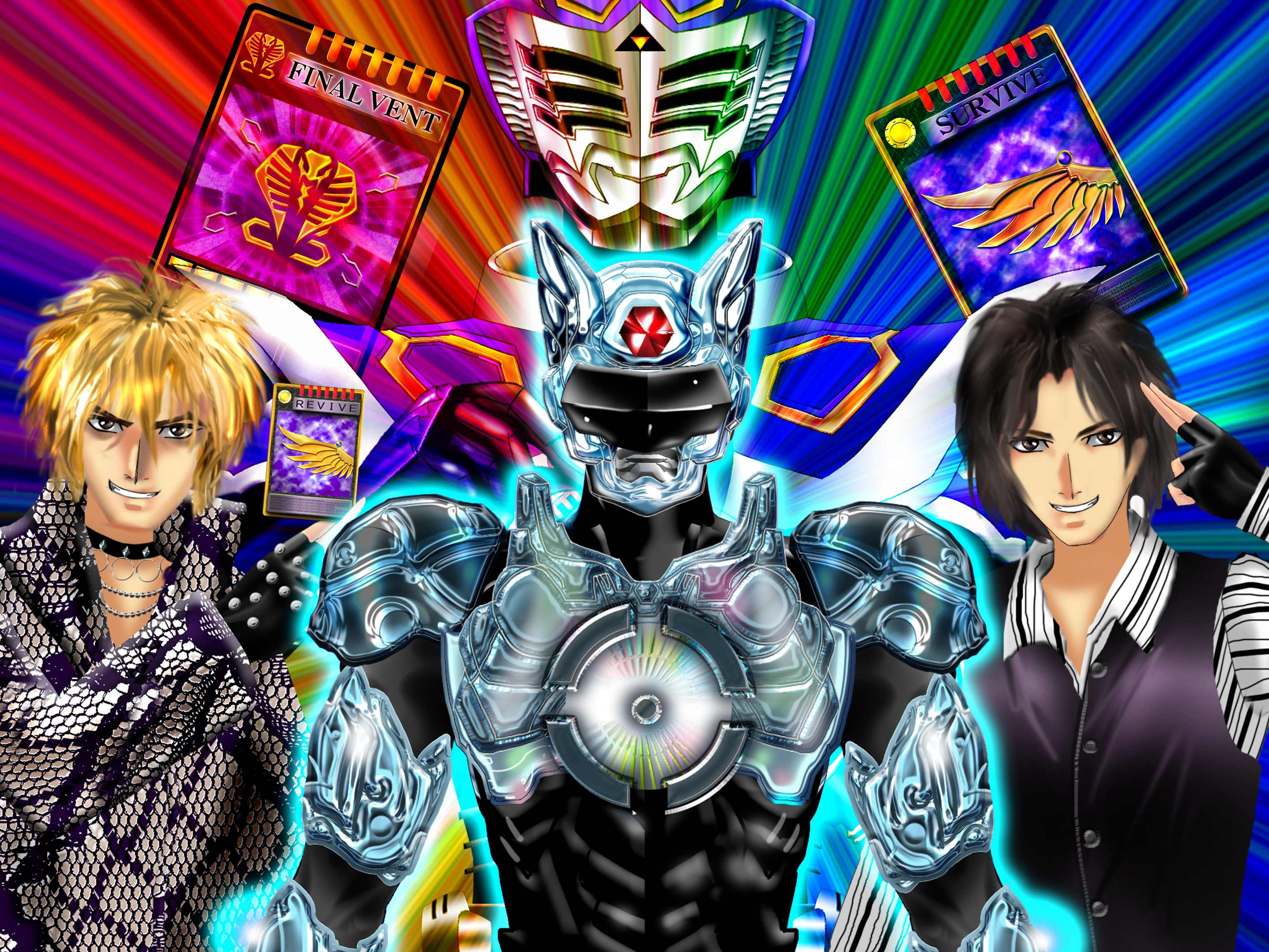 俺ってキマりすぎだぜ シャンゼリオン 王蛇 祝誕 萩野崇さん ルナ ルーン Coconalaブログ