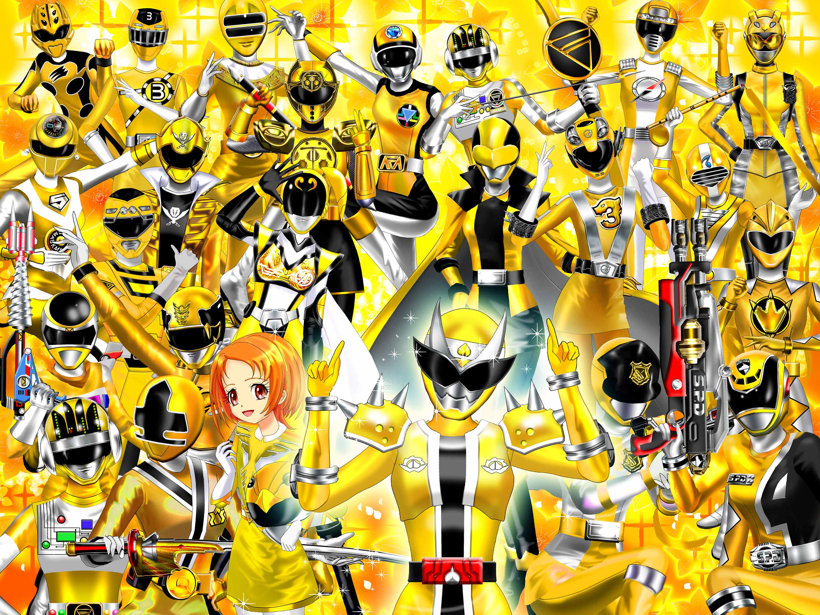 鬼キイロい!戦隊イエローシスターズ全員集合♡祝誕!オニシスター志田