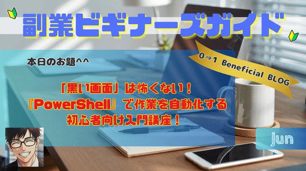「黒い画面」は怖くない！『PowerShell』で作業を自動化する初心者向け入門講座！