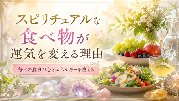 スピリチュアルな食べ物が心と運気に与える影響とは