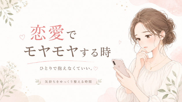 恋愛でモヤモヤする時