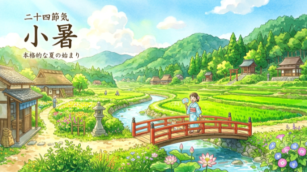 🌻☀️小暑（しょうしょ） 本格的な夏の始まり🌿🌾 小暑の光🌻✨️ 〜二十四節氣の光メッセージ〜🌾☀️