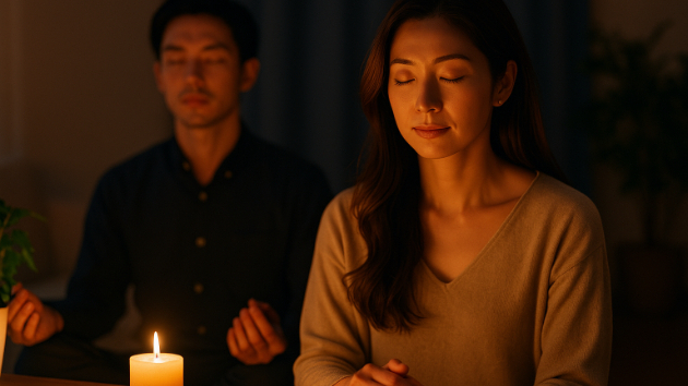 春の夜に試したい、恋愛成就のための瞑想