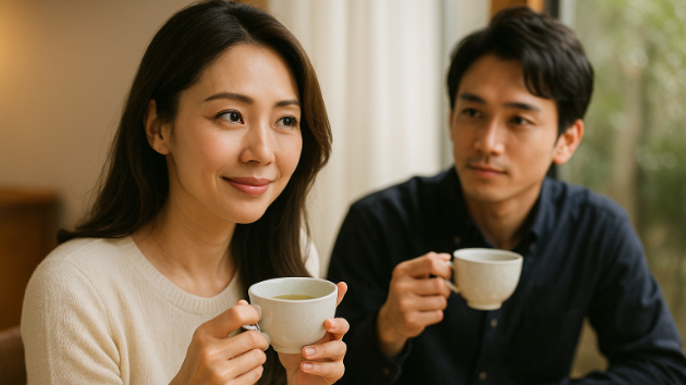 新茶を味わうティータイムが開く“恋の高次元扉”
