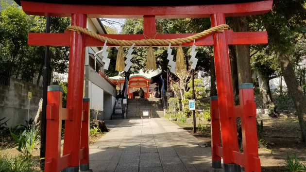 ●ご縁を結ぶ「自由が丘 熊野神社」