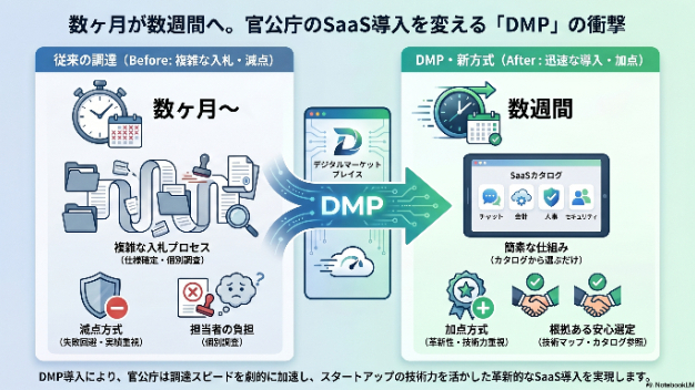 【第3回】数ヶ月が数週間へ。官公庁のSaaS導入を変える「DMP」の衝撃