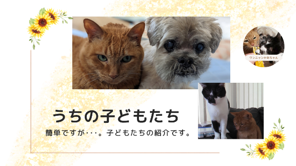 うちの子どもたち～私を「かあちゃん」にしてくれた5匹