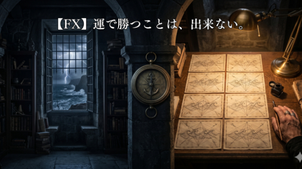 【FX】運で勝つことは、出来ない。