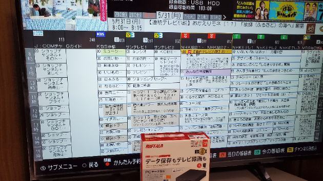 外付けハードディスク