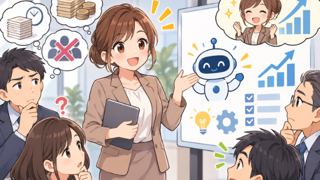 AI導入の悩み：⑦ AI導入を社内に説明する方法