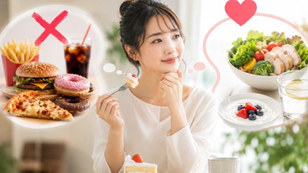 ジャンクは敵じゃない？痩せる食べ方のコツ