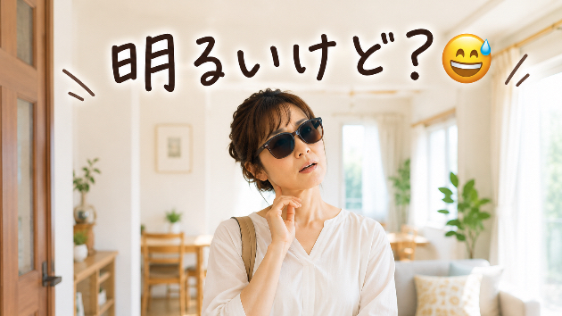 サングラスをかけたまま🤣