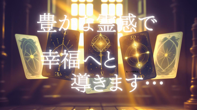 幸せな未來の為の占い✨4you☆（フォーユー）と申します。