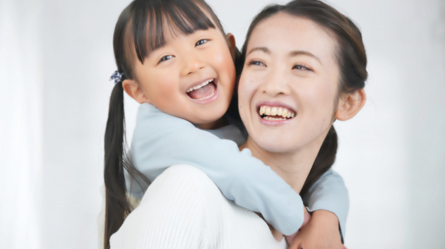 笑顔が幸せを運んでくれます